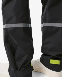 regenbroek voor volwassenen lichtgewicht zwart