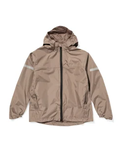 regenjas voor kinderen taupe