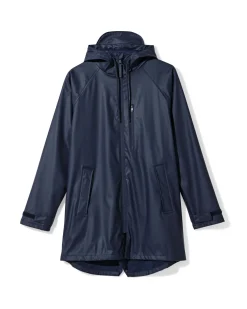 regenjas voor volwassenen blauw