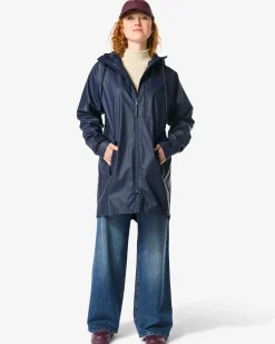 regenjas voor volwassenen blauw