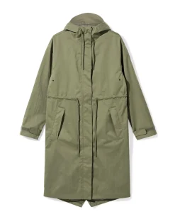 regenjas voor volwassenen khaki