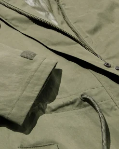 regenjas voor volwassenen khaki