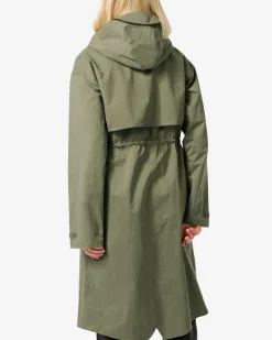 regenjas voor volwassenen khaki