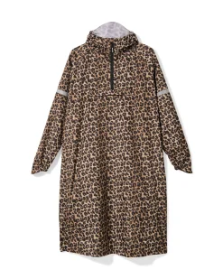 regenponcho voor volwassenen luipaard multi