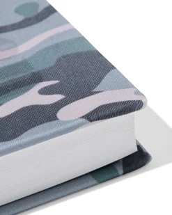 rekbare boekenkaft camouflage