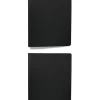 2-rings ringbandmappen A4 zwart - 2 stuks