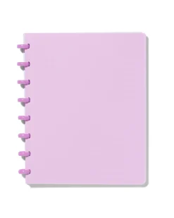 ringschrift A5 gelinieerd lila