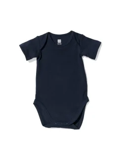 romper organic katoen stretch donkerblauw