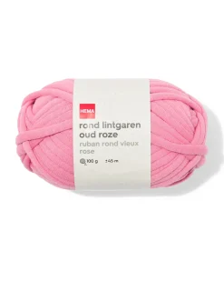 rond lintgaren 100g 45m oudroze