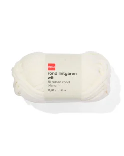 rond lintgaren wit 100gram 45meter