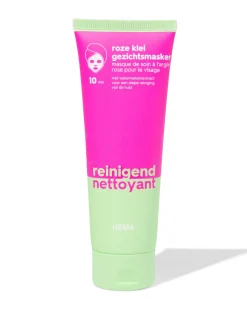 roze klei gezichtsmasker 75ml