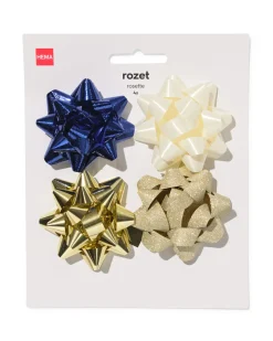 rozetten 6cm - 4 stuks