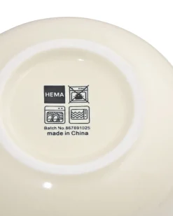 schaaltje Ø8cm Knap new bone china geel