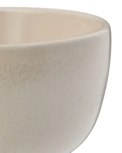 schaaltje Ø7cm Puur aardewerk gebroken wit