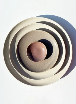 schaaltje Ø7cm Puur aardewerk beige