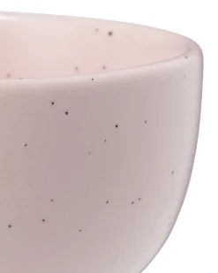 schaaltje Ø7cm Trend aardewerk roze spikkel