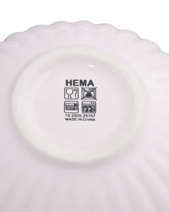 schaaltje Ø9cm Trend aardewerk roze bloem