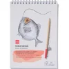 schetsboek met spiraal A4 220gr