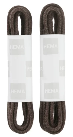 schoenveters fijn 90 cm - 2 paar