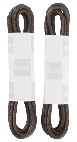 schoenveters fijn 75 cm - 2 paar
