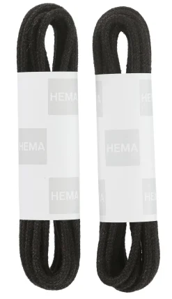 schoenveters fijn 90 cm - 2 paar