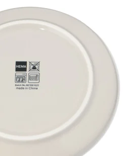 schotel Ø14cm Knap new bone china grijs