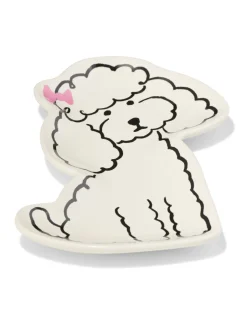 schoteltje 13.5x9.6cm keramiek hond
