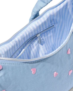 schoudertas denim hart
