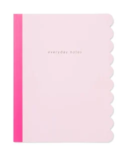 schrift 25.5x20cm lijnen roze