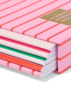 schriften A6 gelinieerd - 5 stuks