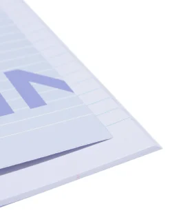 schriften A4 gelinieerd blauw - 3 stuks