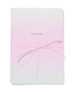 schriften A5 gelinieerd gradient - 3 stuks