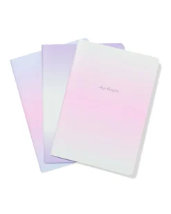schriften A5 gelinieerd gradient - 3 stuks