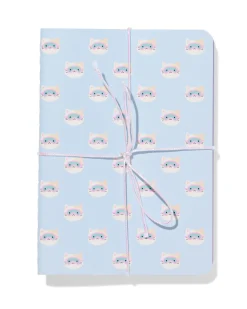 schriften A6 gelinieerd katten - 3 stuks