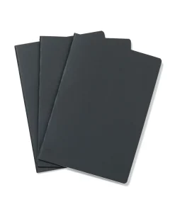 schriften A5 gelinieerd zwart - 3 stuks