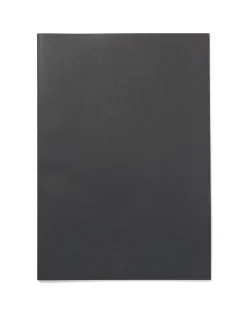 schriften A4 gelinieerd zwart - 5 stuks