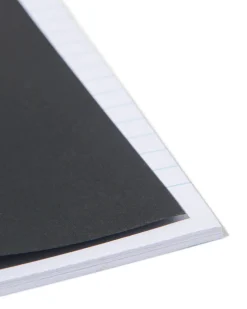 schriften A4 gelinieerd zwart - 5 stuks