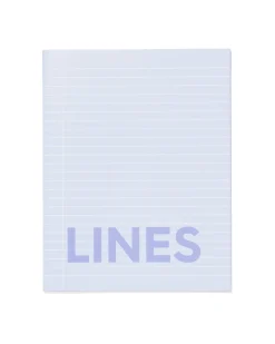 schriften blauw A5 gelinieerd - 3 stuks