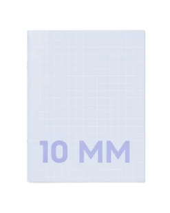 schriften blauw A5 geruit 10mm - 3 stuks