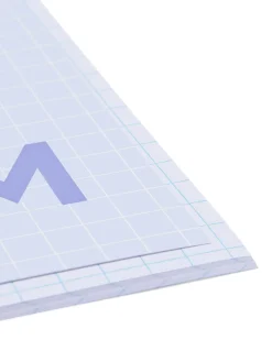 schriften blauw A5 geruit 10mm - 3 stuks