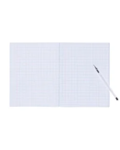 schriften blauw A5 geruit 10mm - 3 stuks