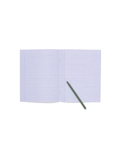 schriften lila A5 gelinieerd - 3 stuks