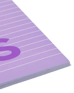 schriften lila A5 gelinieerd - 3 stuks