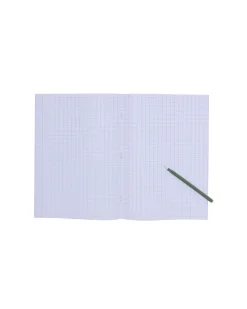 schriften lila A4 geruit 10mm - 3 stuks