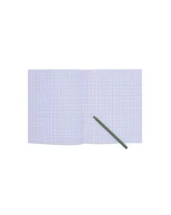 schriften lila A5 geruit 10mm - 3 stuks