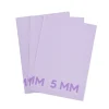 schriften lila A4 geruit 5mm - 3 stuks