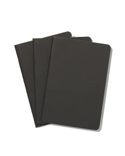 schriften zwart A6 gelinieerd - 3 stuks
