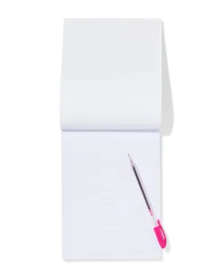 schrijfblok A5 gelinieerd