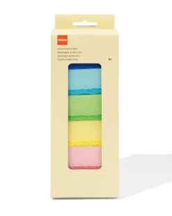 schuursponsjes 8x8x3 - 6 stuks