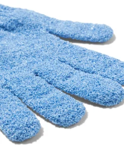scrubhandschoen blauw